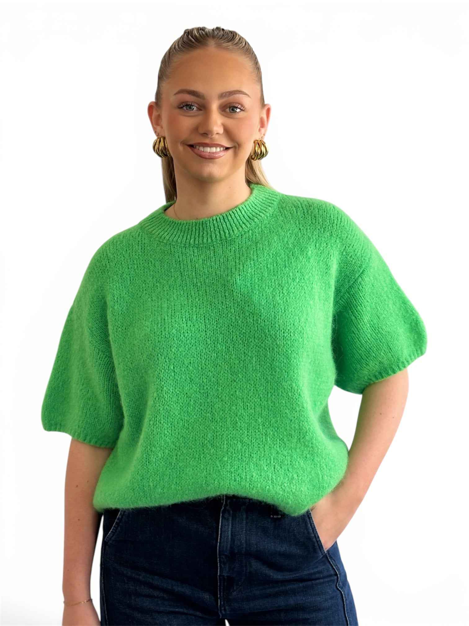 Pull manche courte