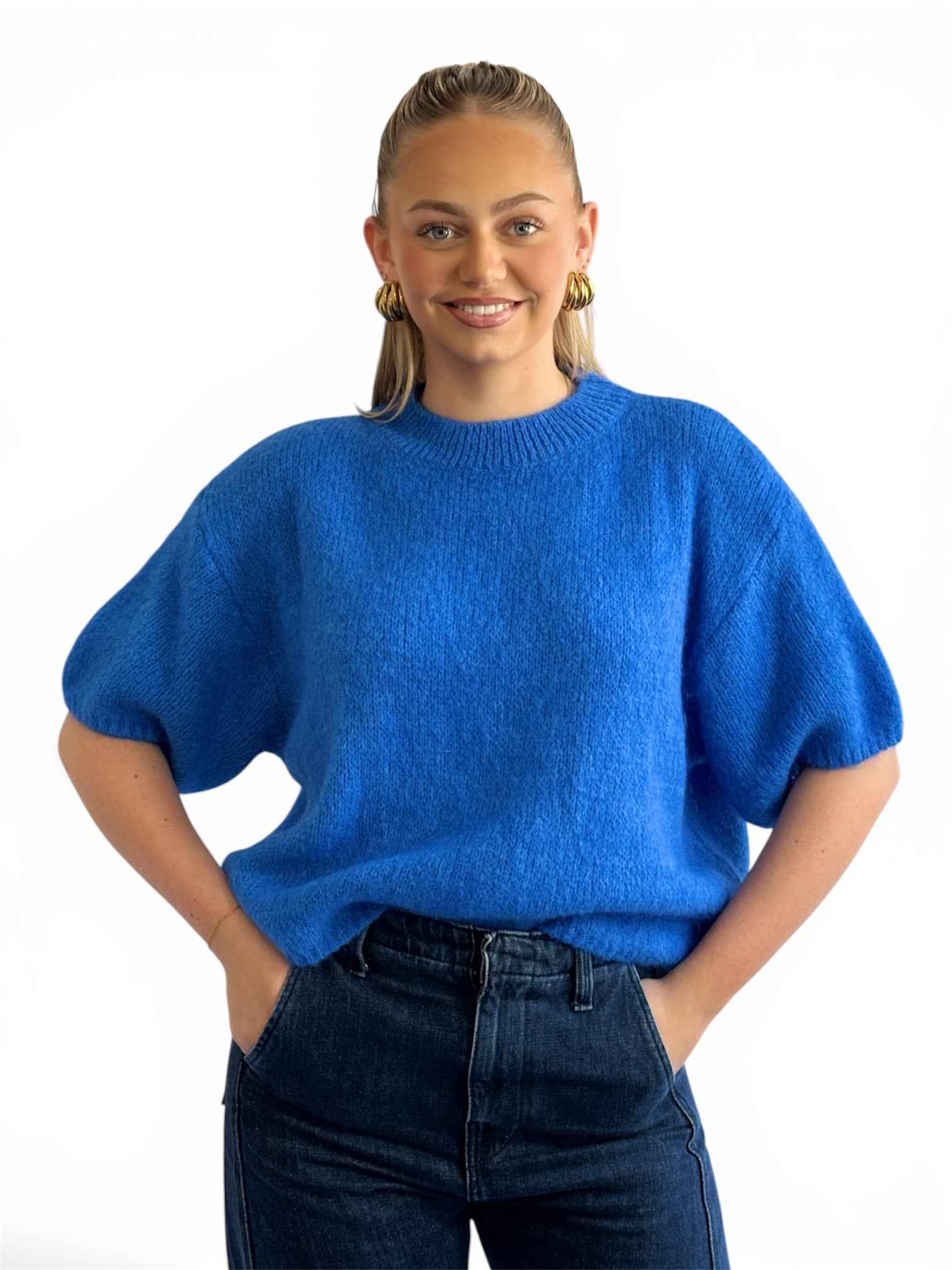 Pull manche courte
