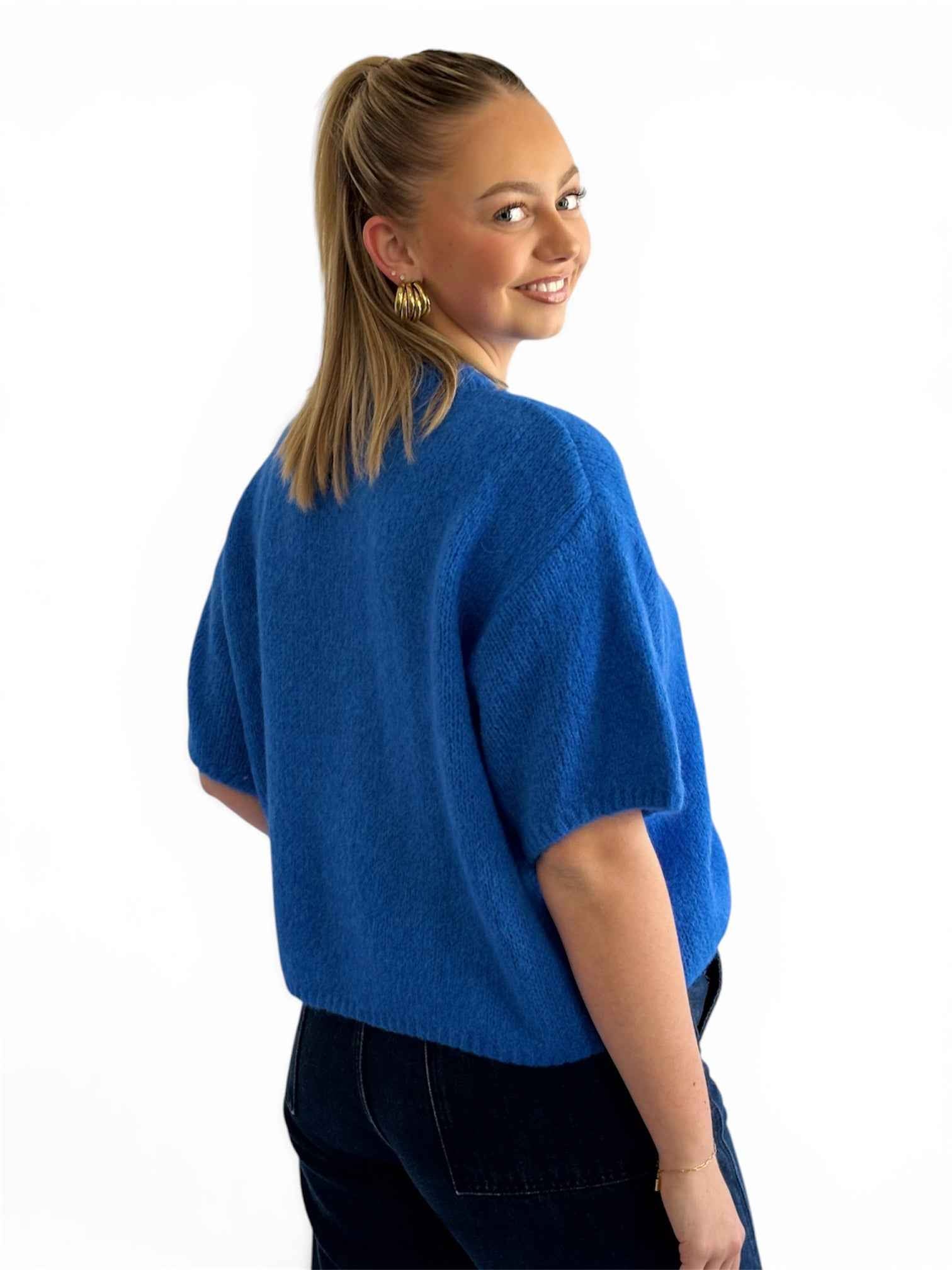Pull manche courte