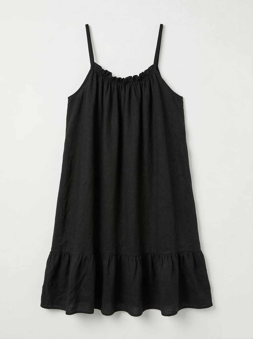 Robe courte à bretelles