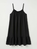 Robe courte à bretelles