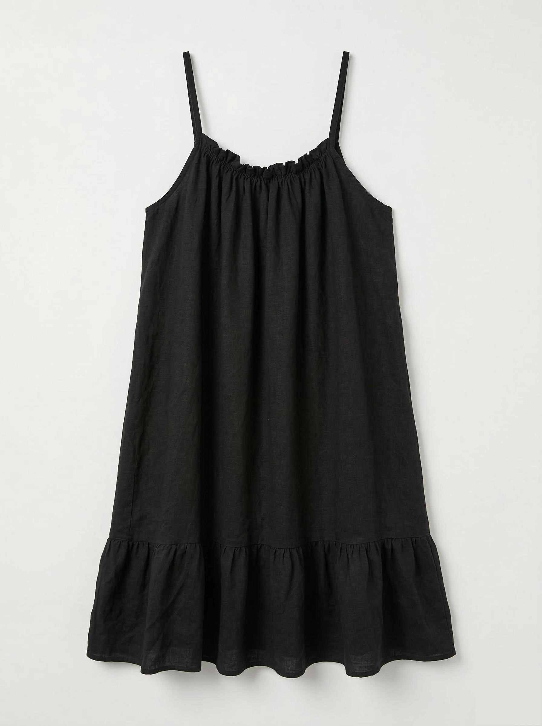 Robe courte à bretelles