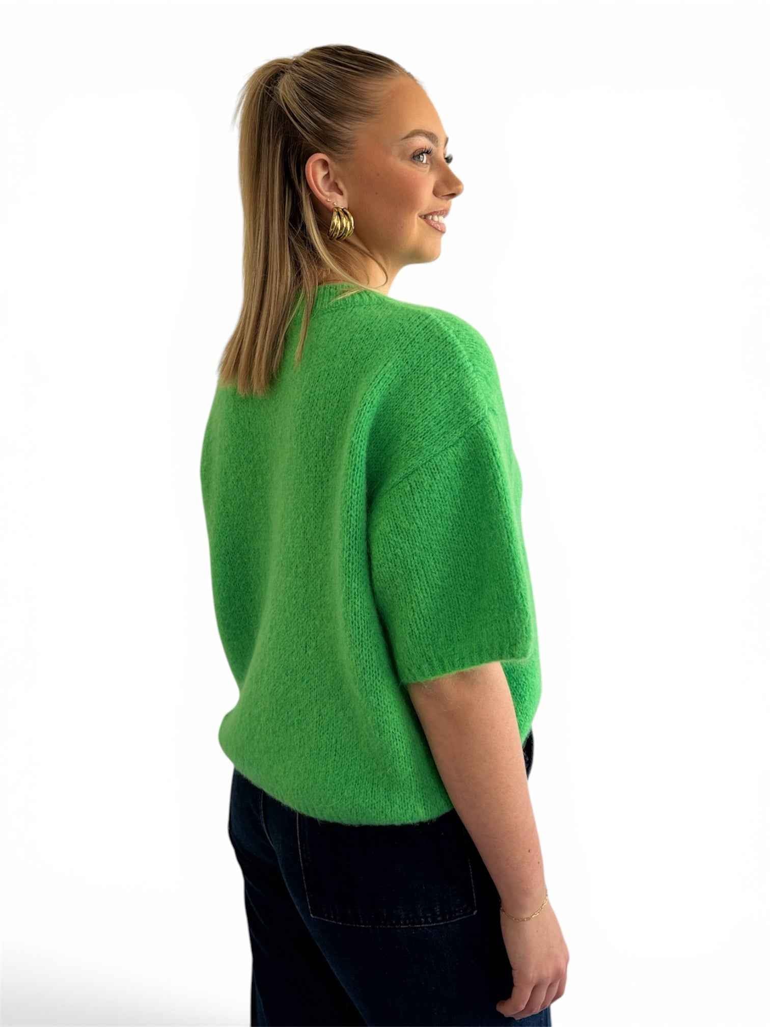 Pull manche courte