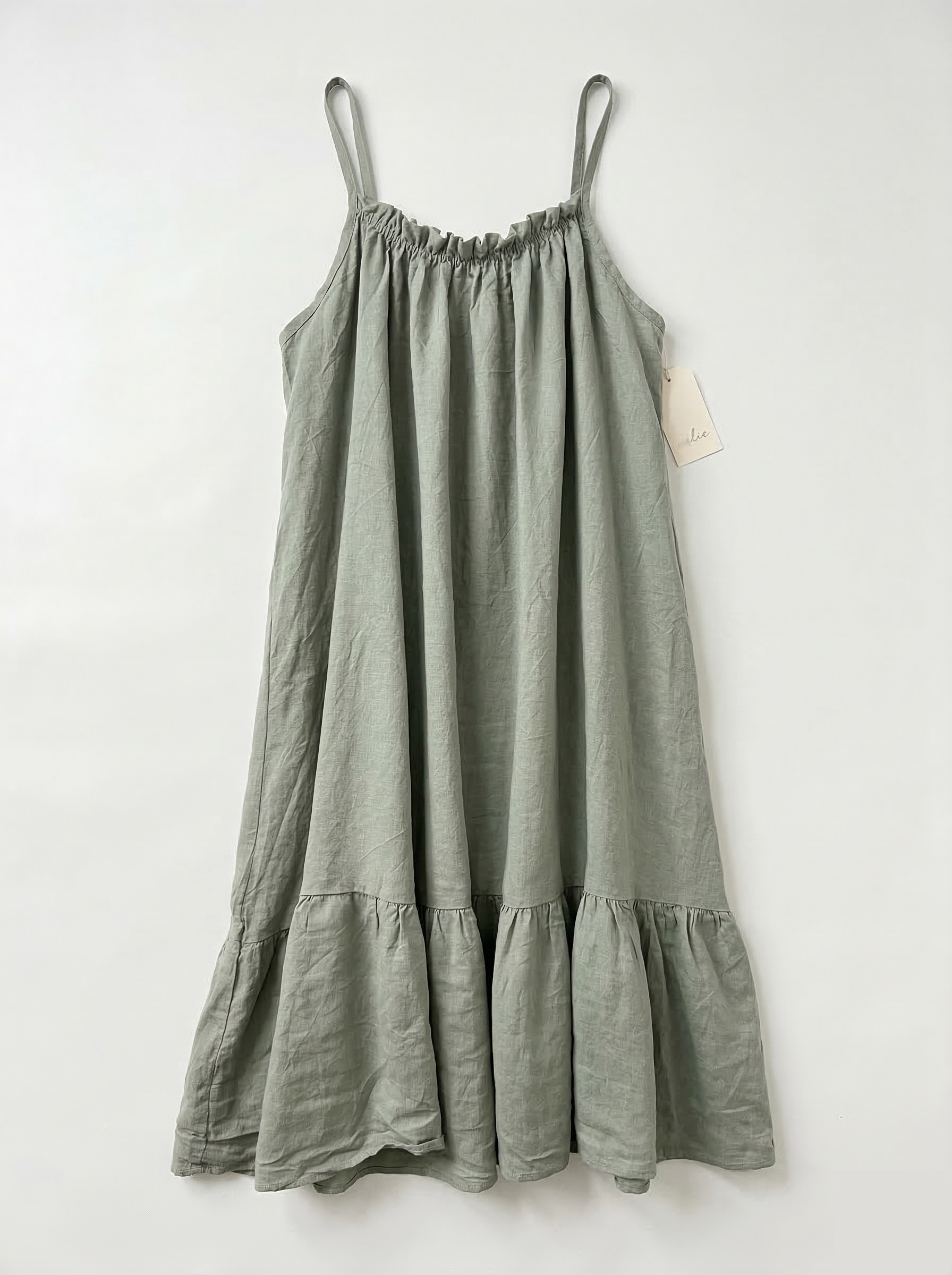 Robe courte à bretelles